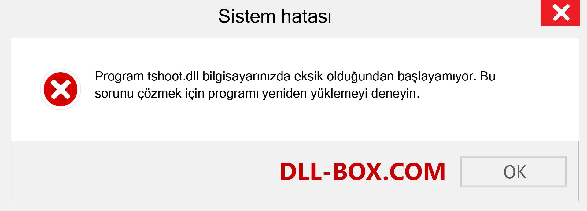 tshoot.dll dosyası eksik mi? Windows 7, 8, 10 için İndirin - Windows'ta tshoot dll Eksik Hatasını Düzeltin, fotoğraflar, resimler